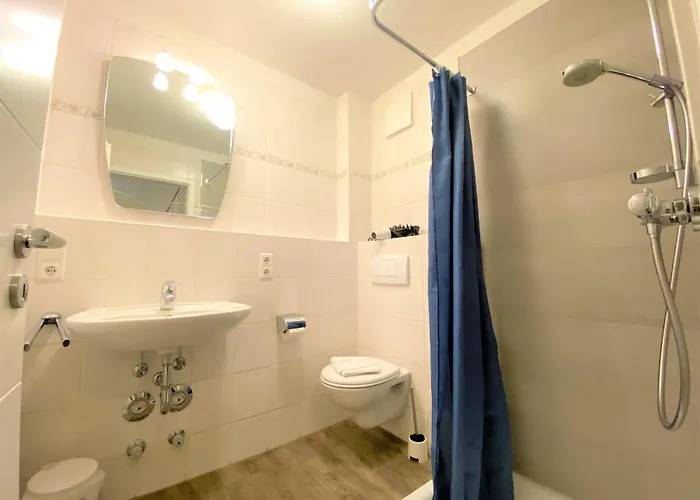 公寓 Apartmenthaus Am Nordseestrand Whg 5, An Der Rennweide 1b, 78qm 丹加斯特
