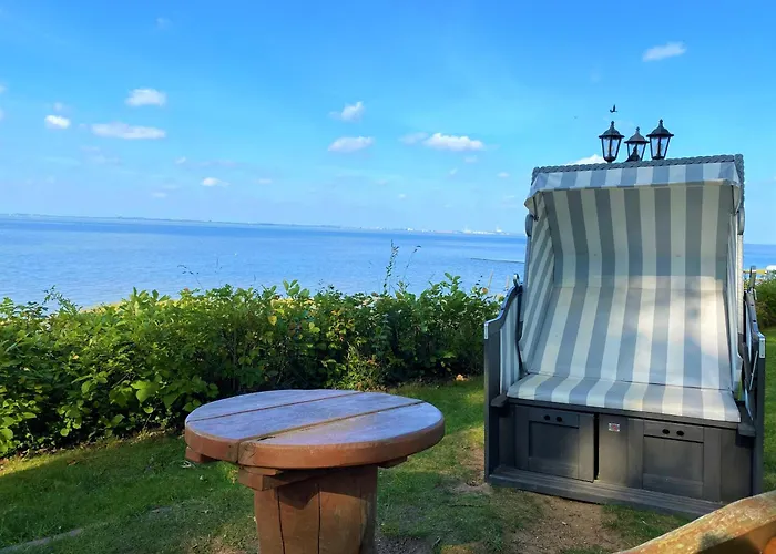 公寓 Apartmenthaus Am Nordseestrand Whg 5, An Der Rennweide 1b, 78qm 丹加斯特